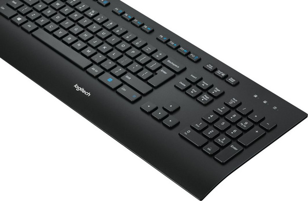 Tastierë Logitech K280e, USB, layout QWERTZ gjerman, e zezë