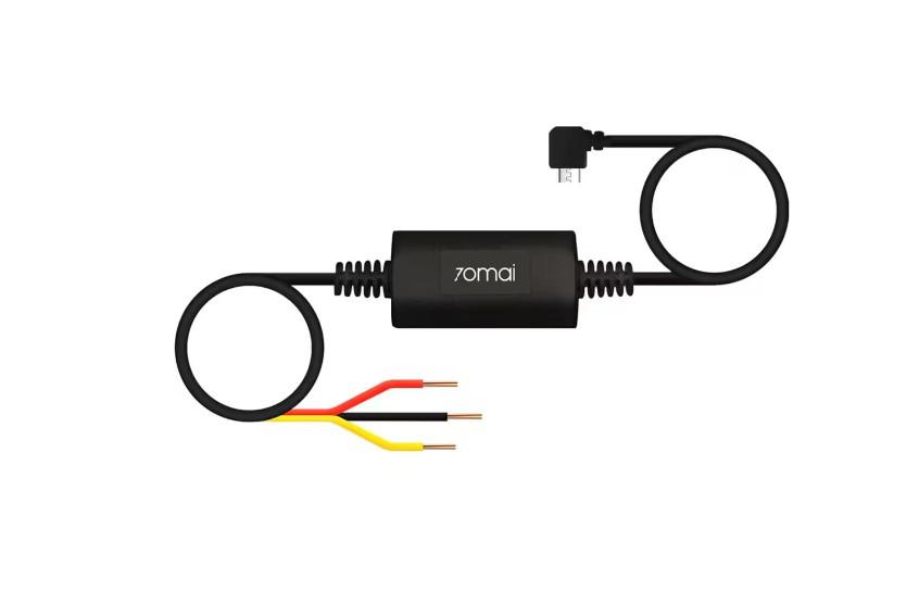 Kabllo parkingu Xiaomi 70mai Parking Surveillance Cable, për kamera makine, i zi