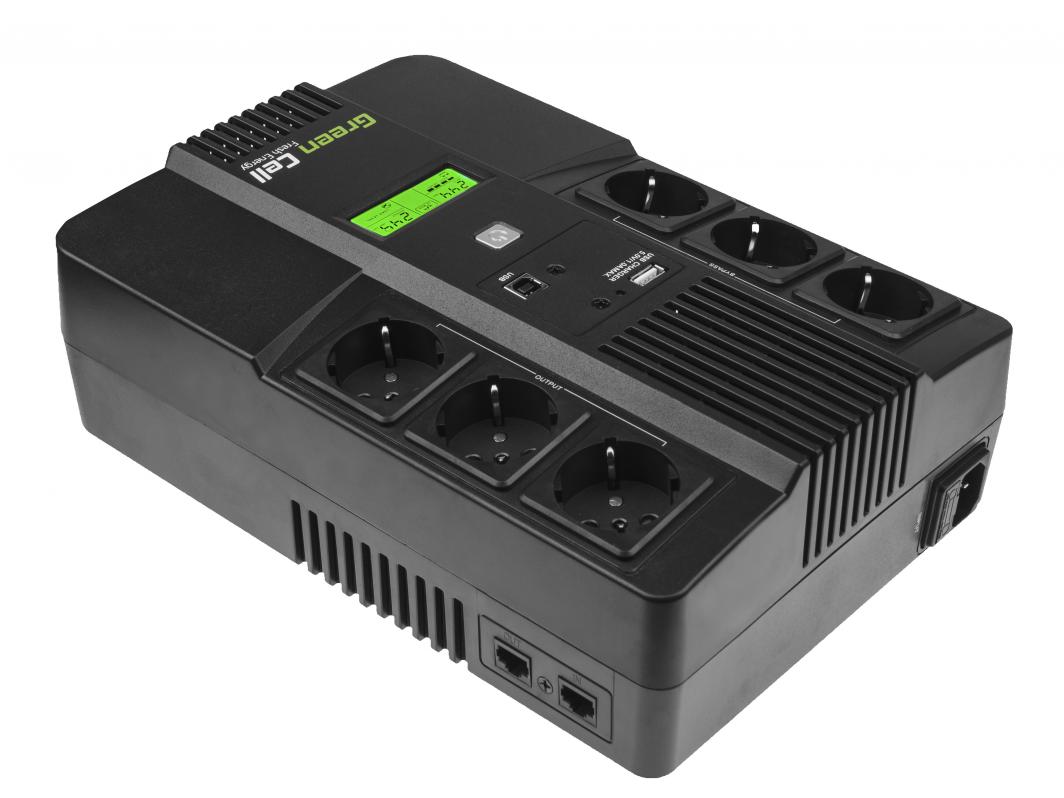 Prizë për furnizim me energji elektrike Green Cell UPS AiO (UPS07), 400W, 800VA