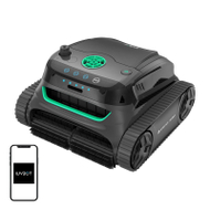 Robot pastrues pishine Wybot S2, wireless, bateri e rikarikueshme, i zi