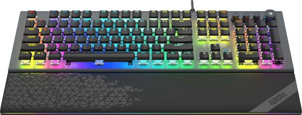 Tastierë IBOX Aurora K-5 RGB (IKGMK5), e zezë