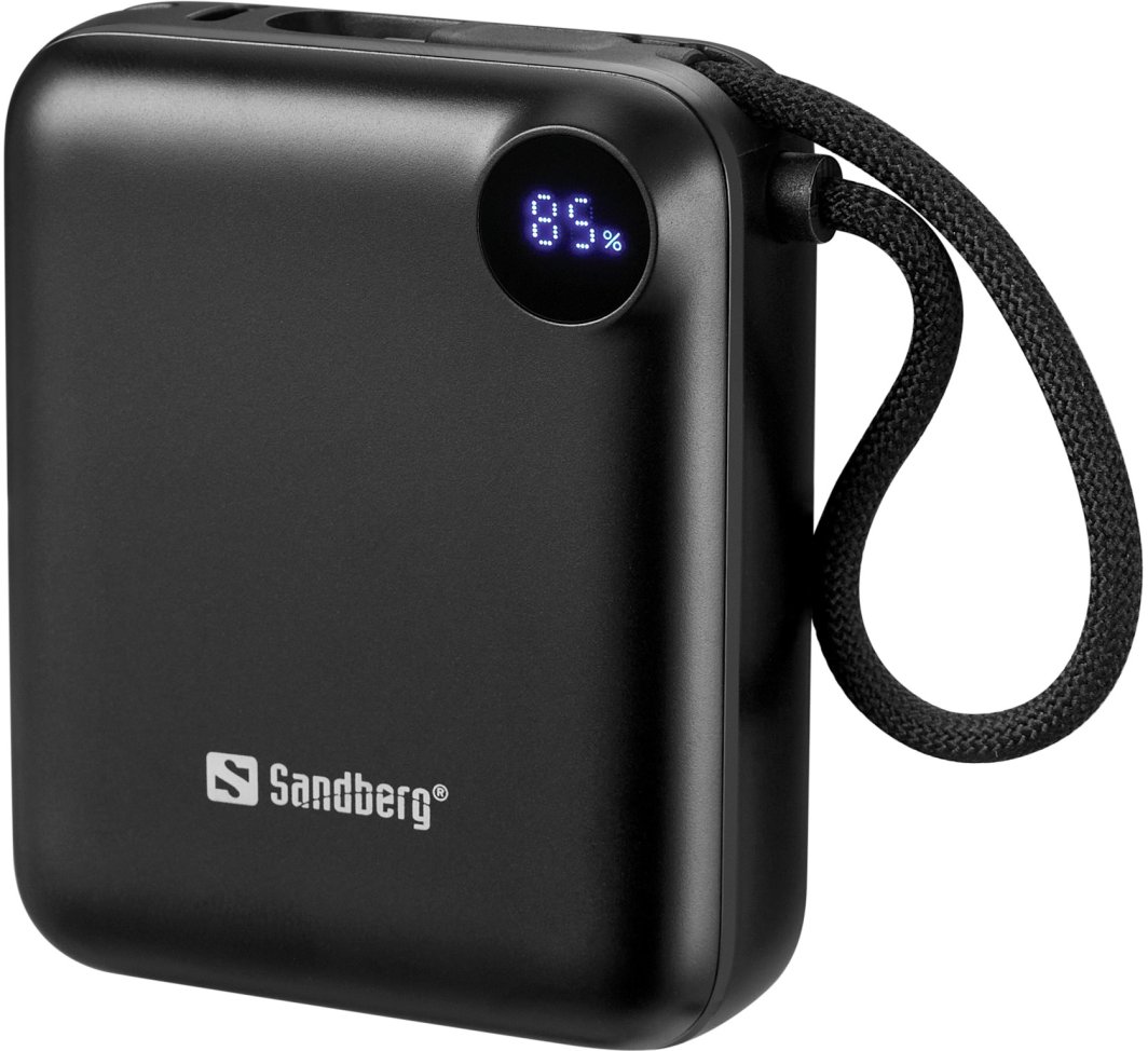 Powerbank Sandberg 421-26, 10000 mAh, PD 20W, USB-C, i zi