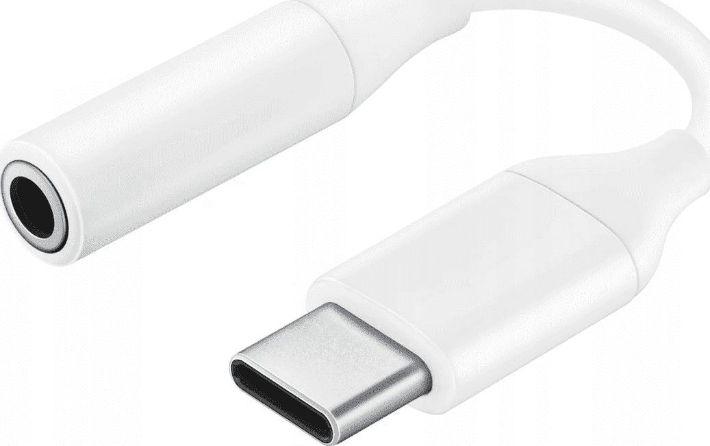 Samsung USB-C до 3.5mm аудио адаптер, бел