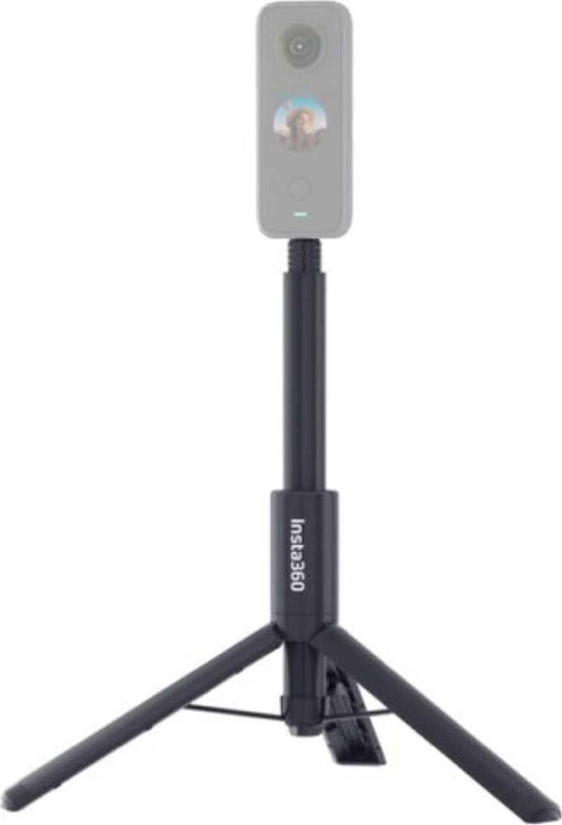 Selfie stick me tripod Insta360 Invisible, 24 105 cm, për kamera 360, i zi