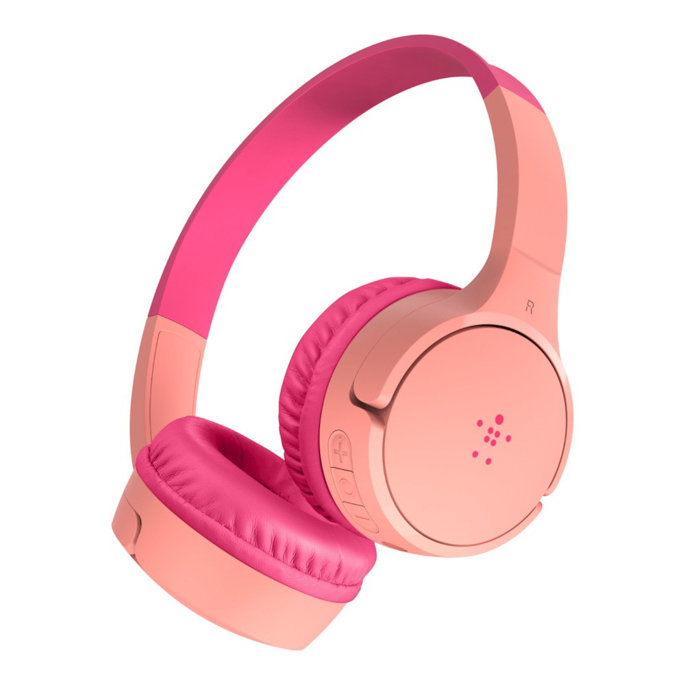 Kufje Belkin SoundForm Mini, wireless, rozë
