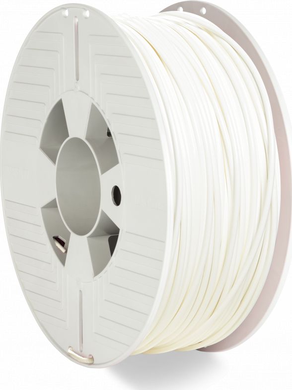 Filament për printim 3D Verbatim 55328 PLA, 1kg, i bardhë
