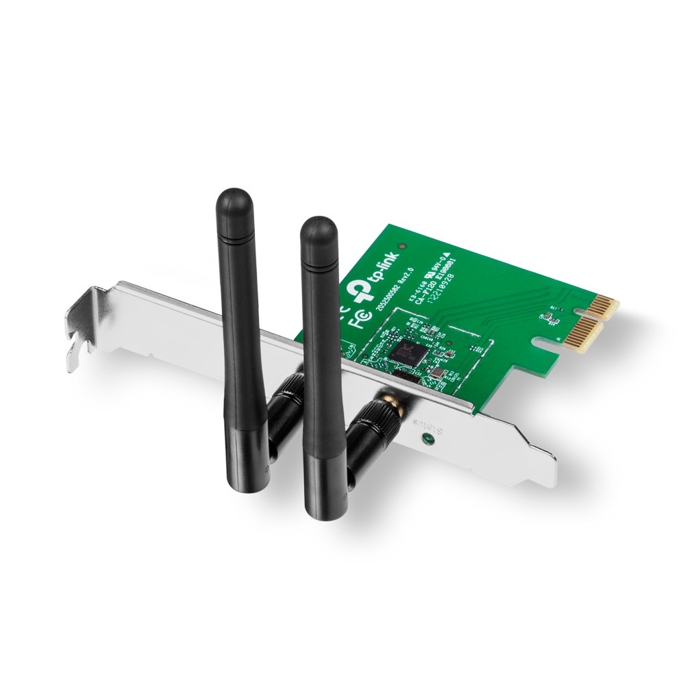 Pриклучок за безжична мрежа TP-LINK TL-WN881ND, 300Mb/s, PCI-E x1