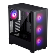 Kasë për kompjuter Phanteks XT Pro, MIDI Tower, D-RGB, e zezë