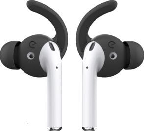 Kokëza kufjesh Class and Culture KeyBudz EarBuddyz Ultra, për AirPods 1/2, silikon, të zeza