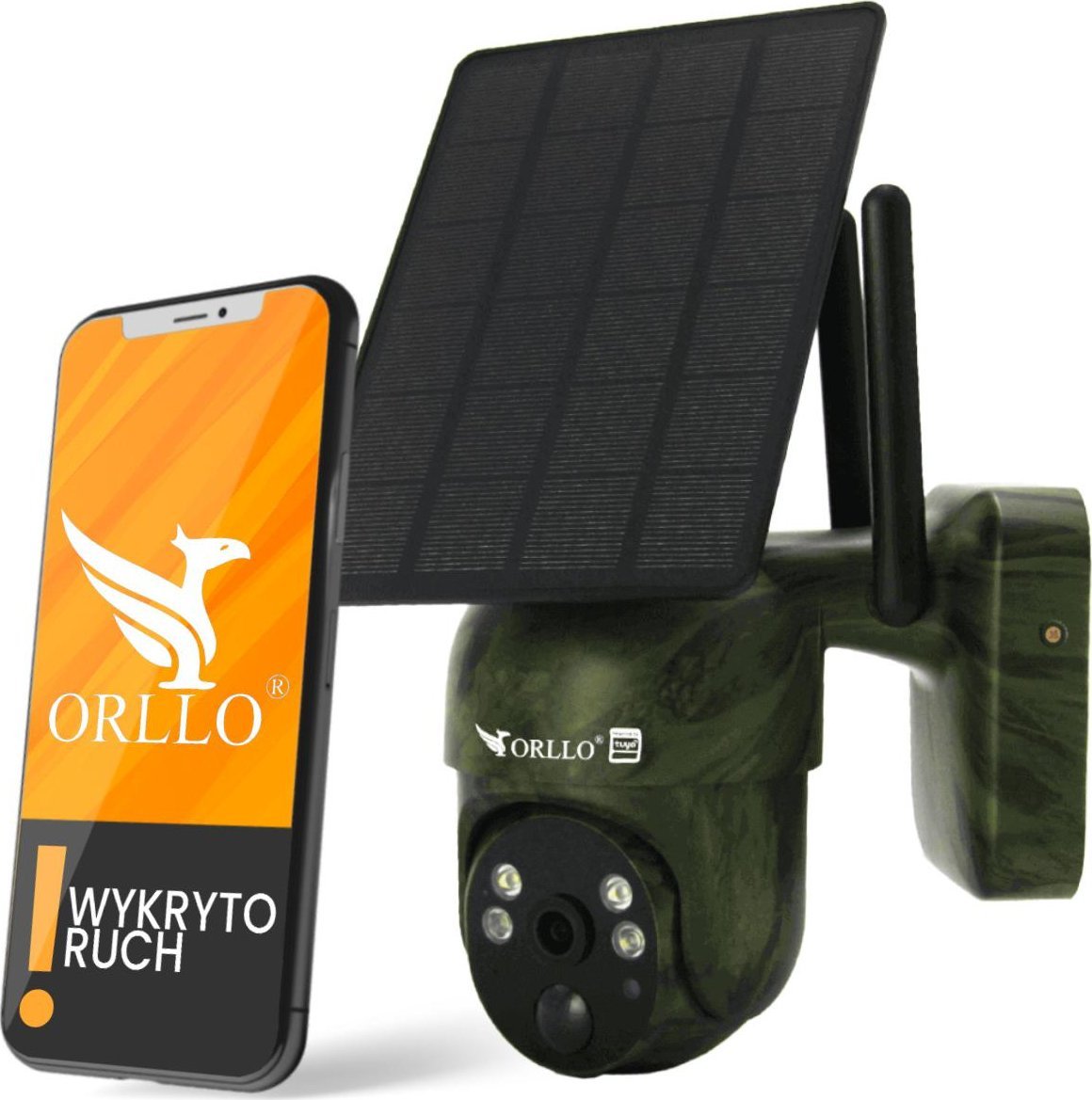 Kamerë IP ORLLO TZ1 Camo, 4G LTE, panel diellor, rezolucion i lartë
