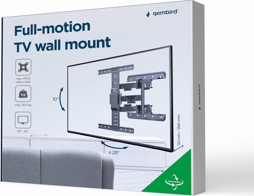 Mbajtës televizori Gembird TV SET ACC, 32-65"