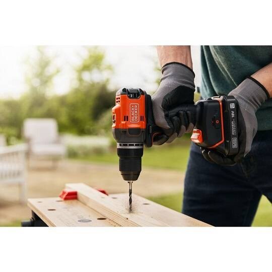 Stërvitje pa furça Black+Decker BLD682XN, 18V, POWERCONNECT, portokalli e zezë