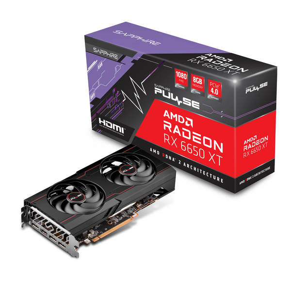 Kartelë grafike Sapphire PULSE AMD Radeon RX 6650 XT, 8GB GDDR6