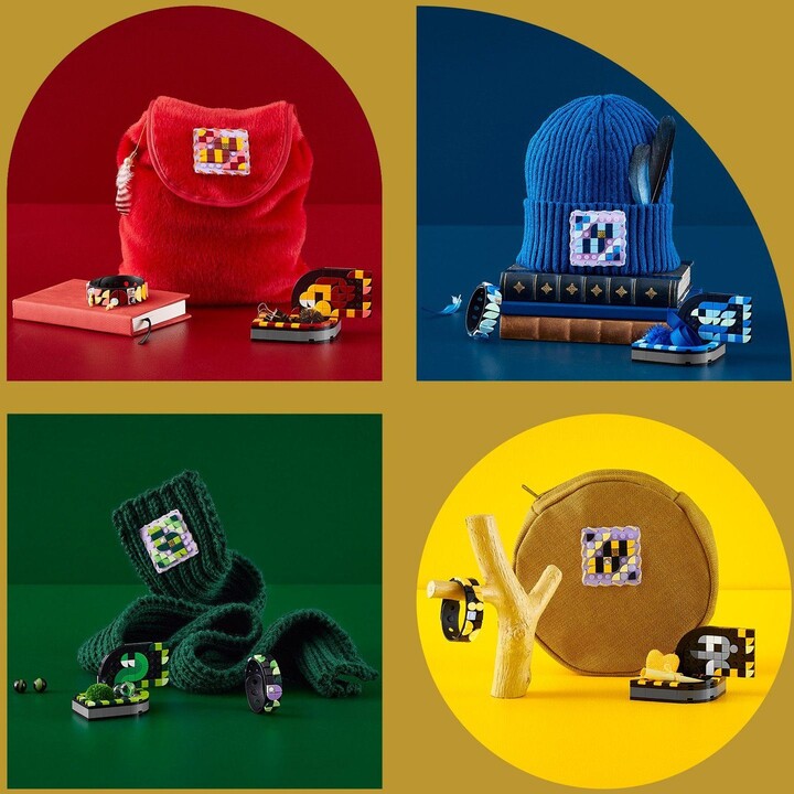 Aksesorë tavoline LEGO® DOTS 41811 - Hogwarts, 856 pjesë