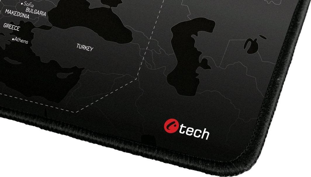 Mauspad C-Tech World, XL, i hirtë