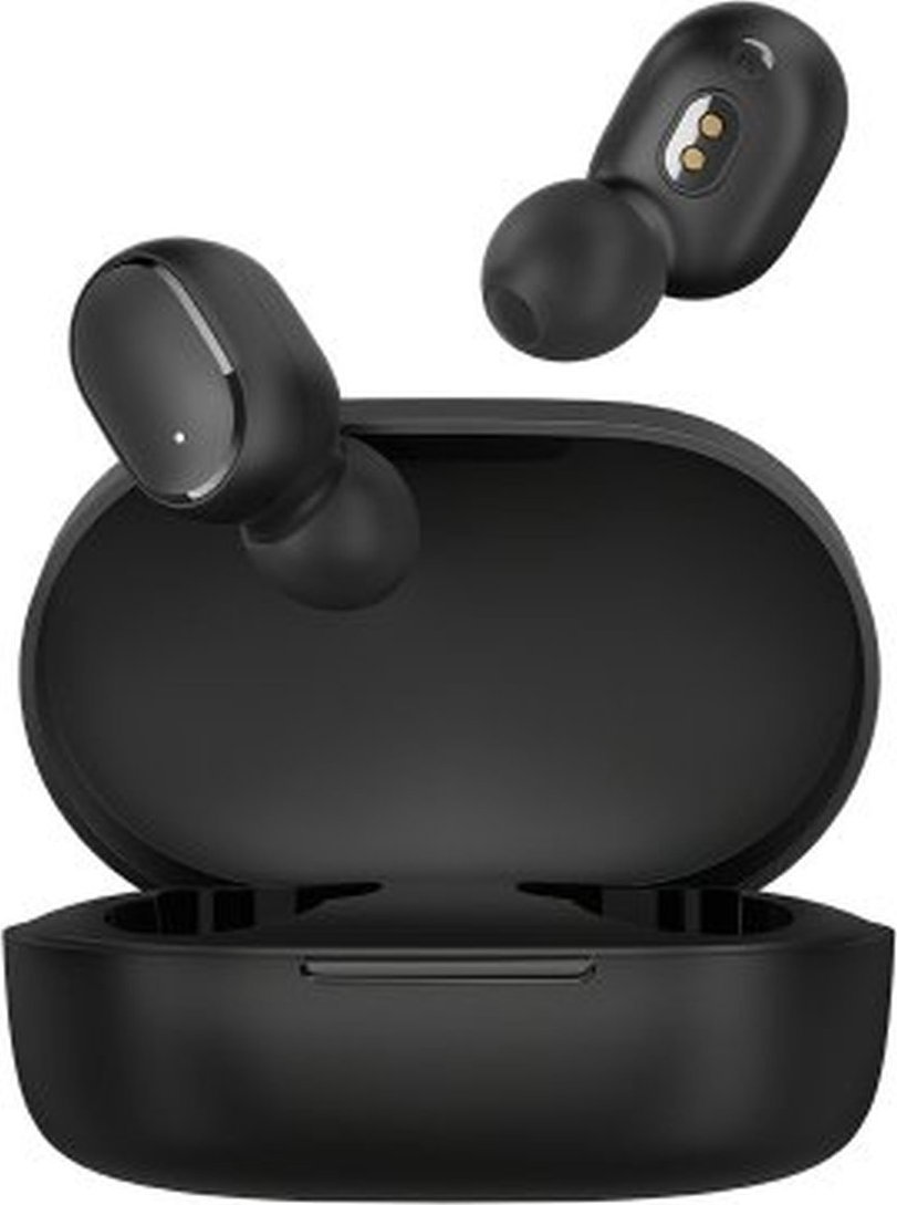 Безжични слушалки Xiaomi Redmi Buds Essential M2222E1, со кутија за полнење, црни