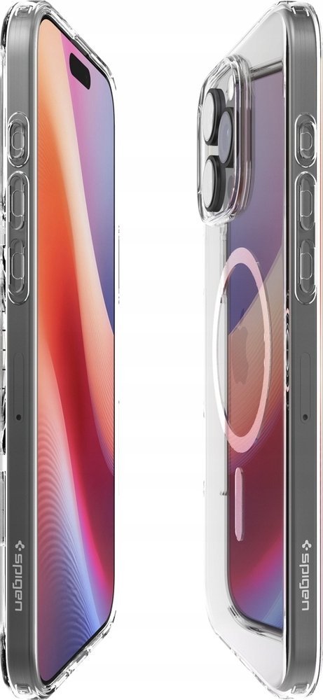 Mbështjellës telefoni Spigen Liquid Crystal MagSafe, për iPhone 16 Pro Max, transparent