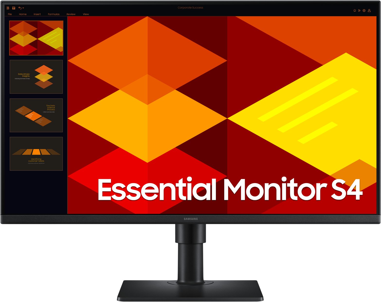 Monitor gaming Samsung Essential Monitor S4 27", Full HD, 100Hz, i zi