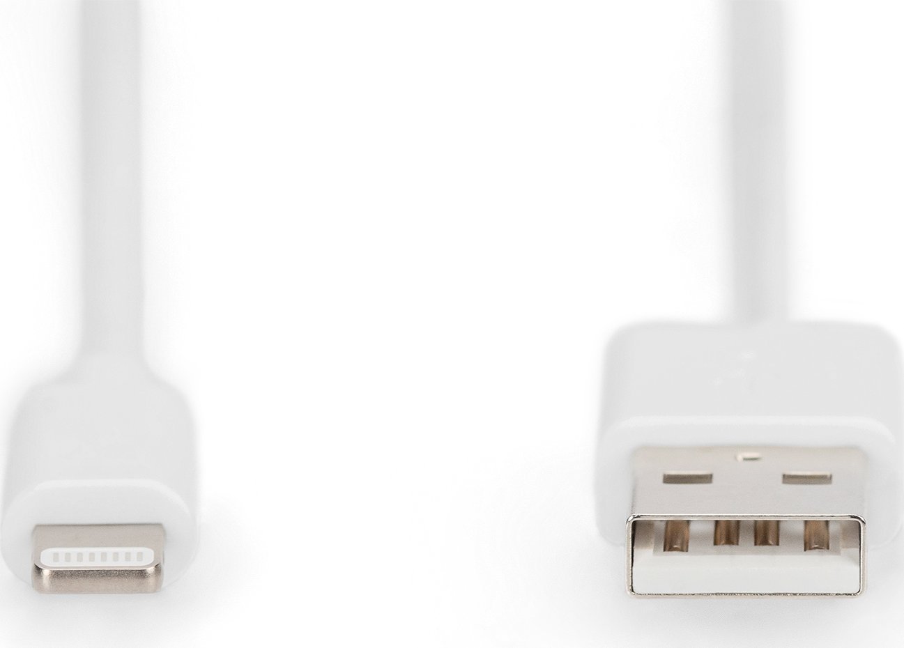 Kabllo USB Digitus DB-600106-020-W, USB-A në Lightning, 2 m, e bardhë