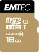 Kartë memorie Emtec Elite Gold MicroSDHC (ECMSDM16GHC10GP), 16GB, Class 10, UHS-I/U1