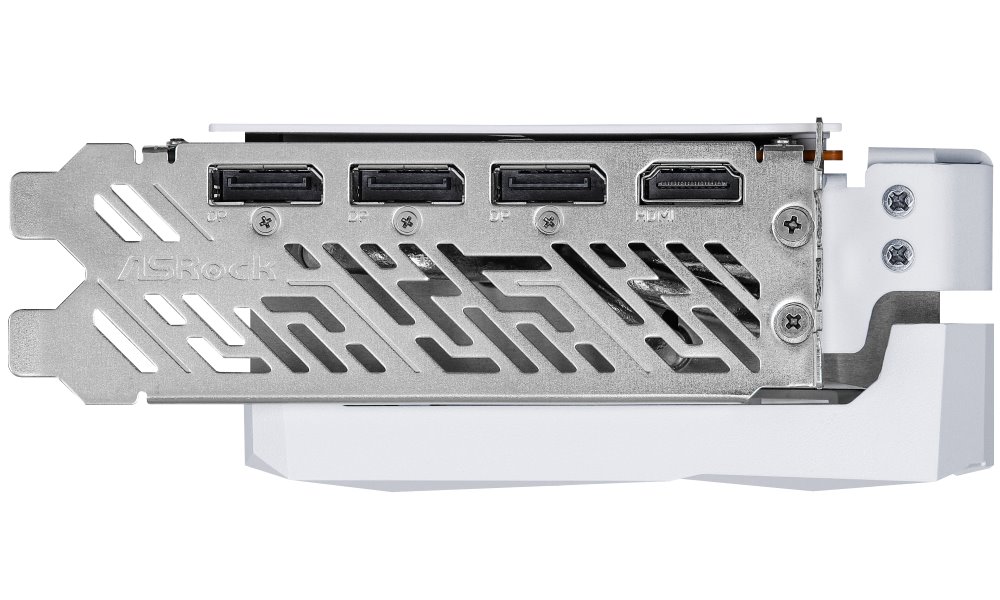 Kартичка за графика ASRock Radeon RX 7700 XT Steel Legend OC, 12GB GDDR6, бела