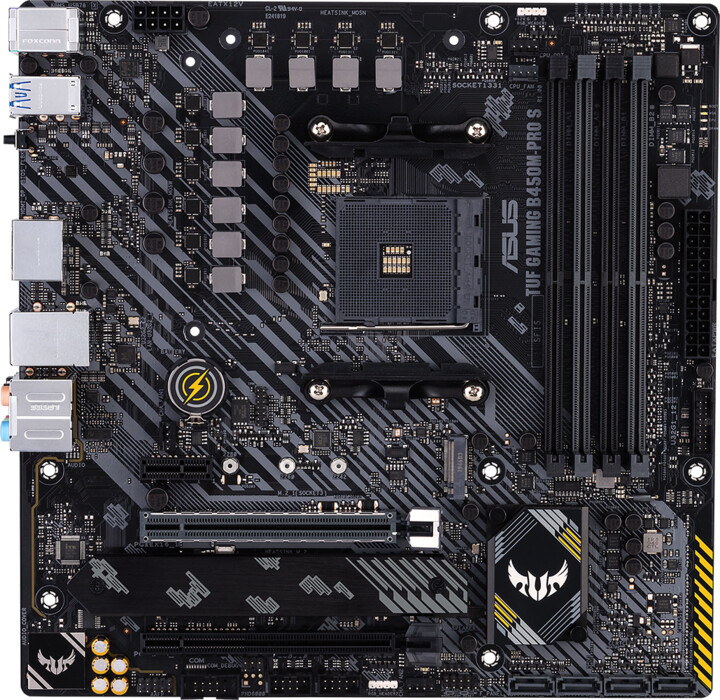 Матична плоча ASUS TUF GAMING B450M-PRO S - AMD B450