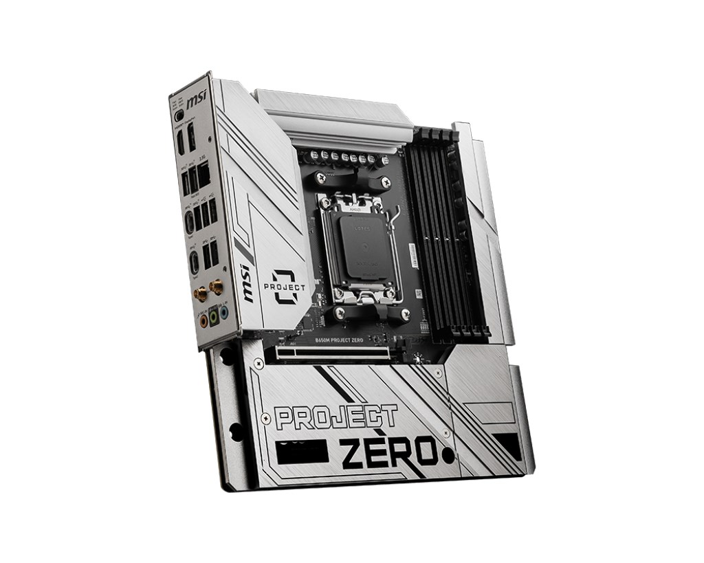Pllakë amë MSI B650M Project Zero, B650, AM5
