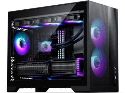 Kasetë PC Phanteks XT M3, Micro ATX, xham i temperuar, 3x 120mm ARGB, e zezë