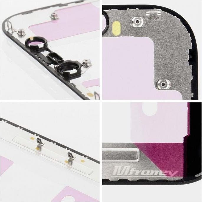 Kornizë LCD MUSTTBY për iPhone Xs, pjesë zëvendësuese, e zezë