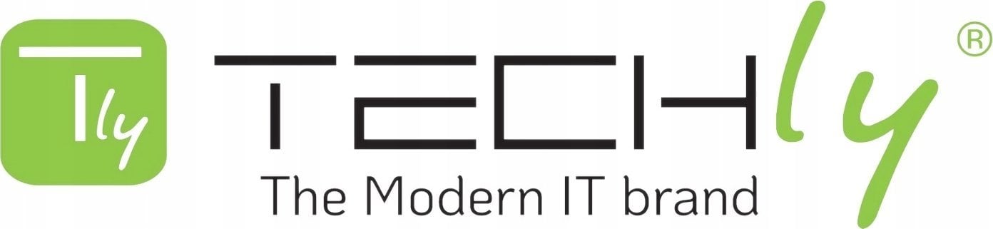 Stendë televizori mobile Techly, 32-55", 35kg, me raft AV, e zezë