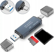 Lexues kartash Zenwire 4in1, USB 3.0, USB C, 5 Gb/s, deri 2TB, gri