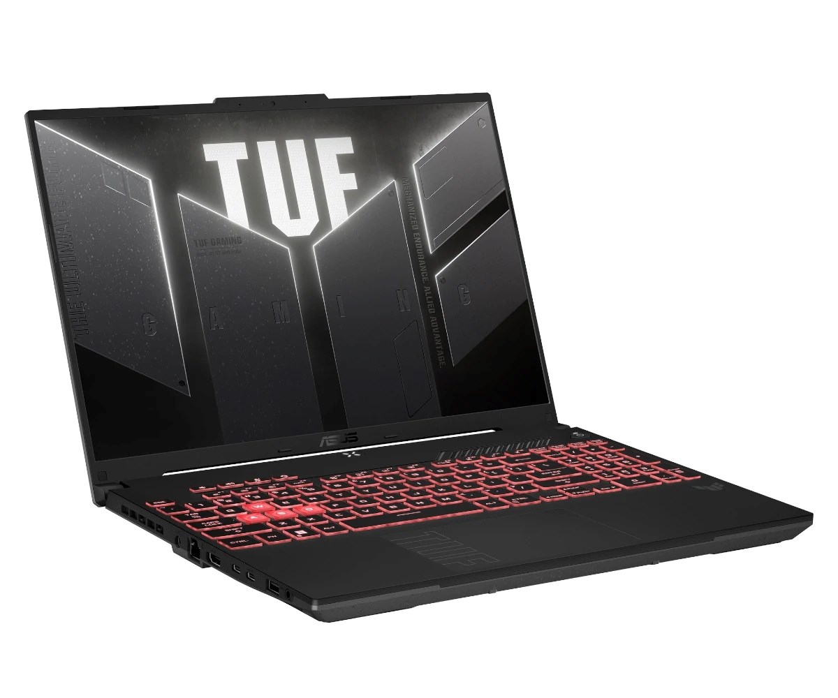 Laptop gaming Asus TUF Gaming A16 FA607NU, 16" FHD 144Hz, Ryzen 5 7535HS, RTX 4050, 16GB RAM, 512GB SSD, gri