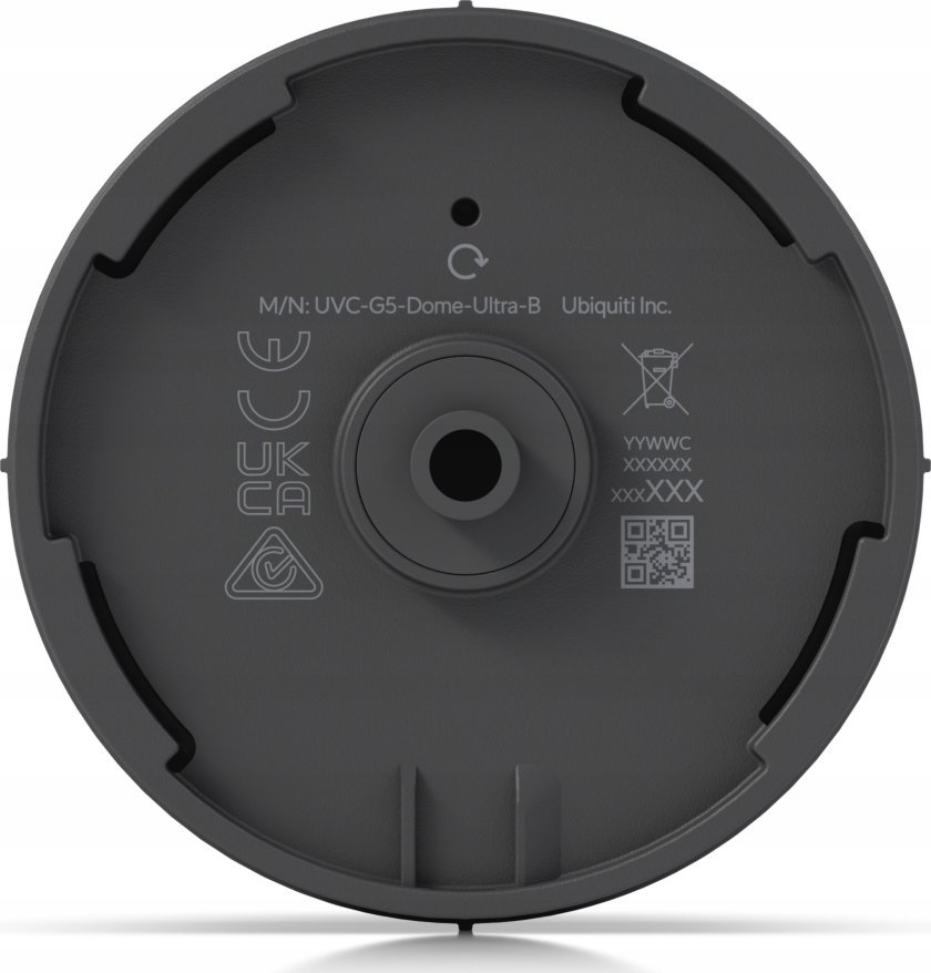 Kamerë sigurie Ubiquiti UniFi Protect G5 Ultra, 4MP, dome për ambiente të brendshme, e zezë