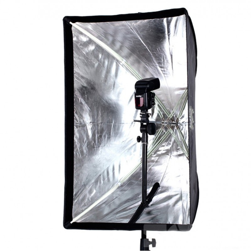 Softbox me çadër 50x70cm