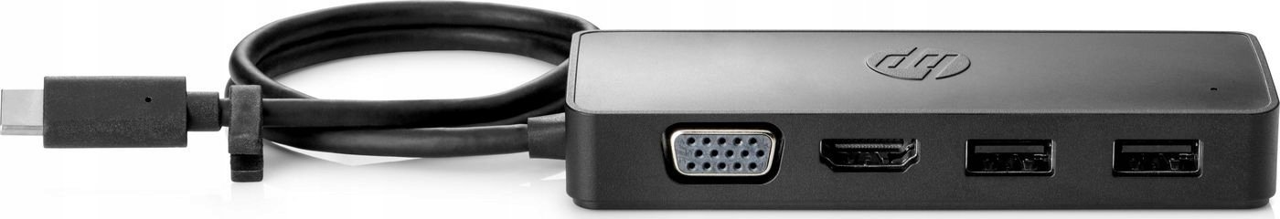 Hub udhëtimi HP USB C Travel Hub G2, 2x USB, HDMI, VGA, gri