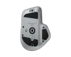 Logitech MX Master 4 - mouse - Bluetooth, 2.4 GHz - pale grey