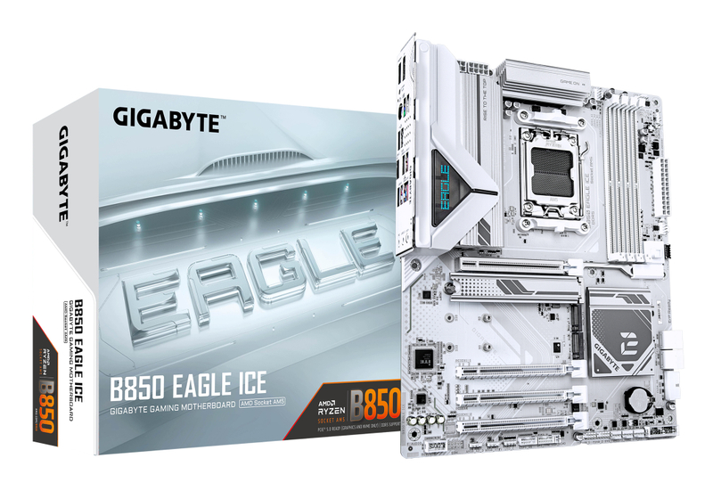 Pllakë amë Gigabyte B850 EAGLE ICE - DDR5, AM5, ATX