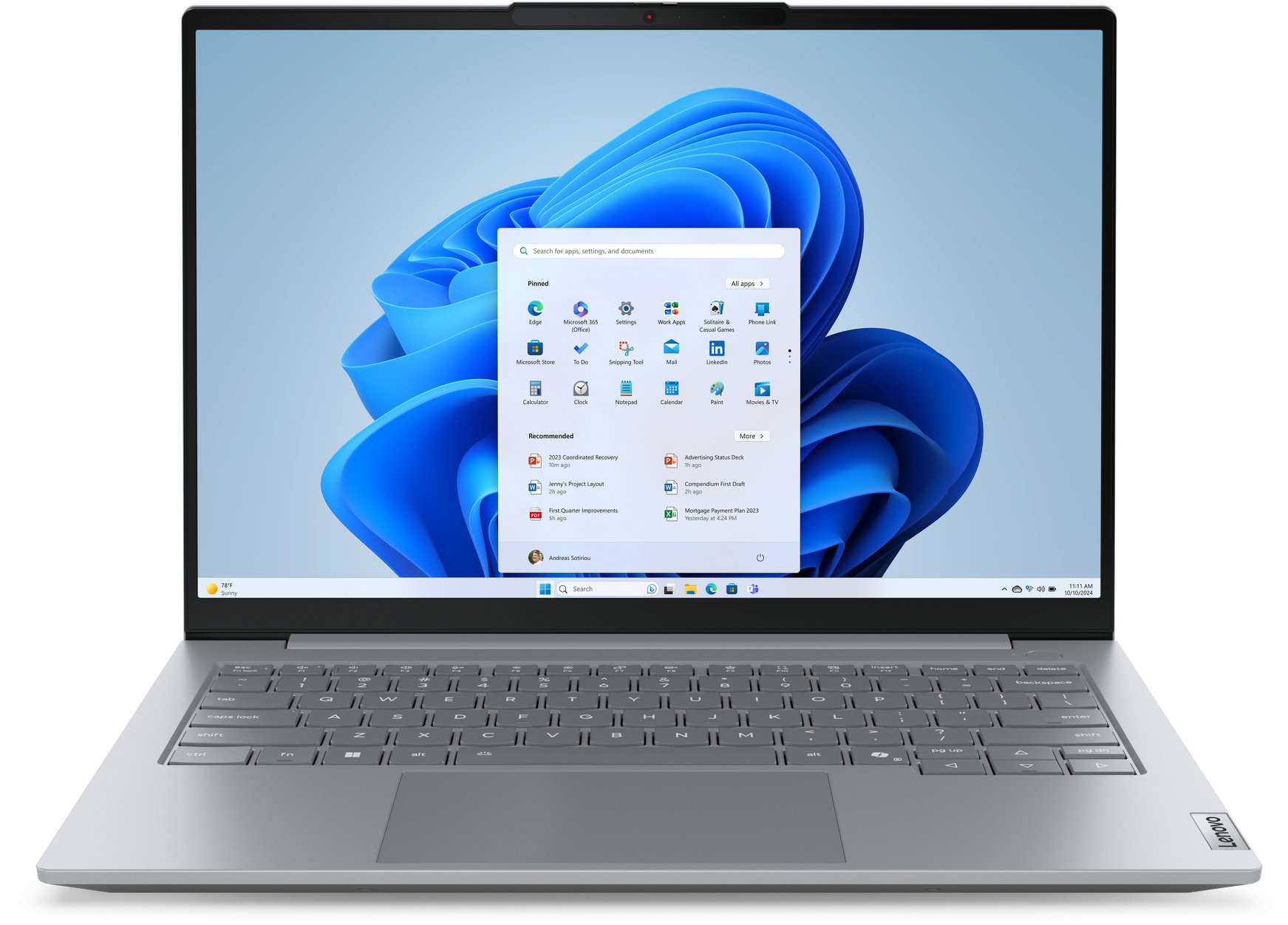 Laptop Lenovo ThinkBook 14 G8 IAL, 16GB, 512GB, i hirtë