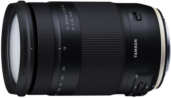 Lente Tamron AF 18-400mm F / 3.5-6.3 Di II VC HLD për Nikon