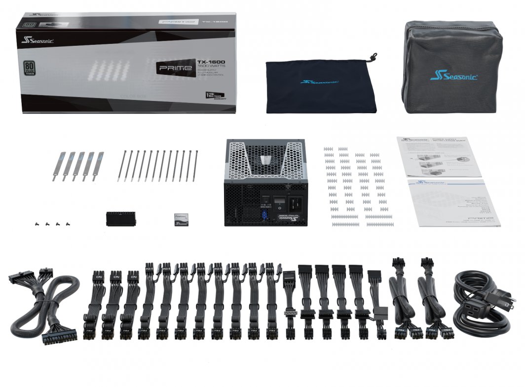 Burim energjie SeaSonic TX-1600 SSR-1600TR2 ATX 3.0, 1600W