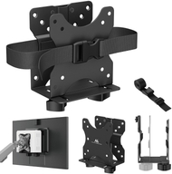 Mbajtëse mini kompjuteri Maclean MC-115 B, 17-70 mm, VESA, 5 kg, e zezë