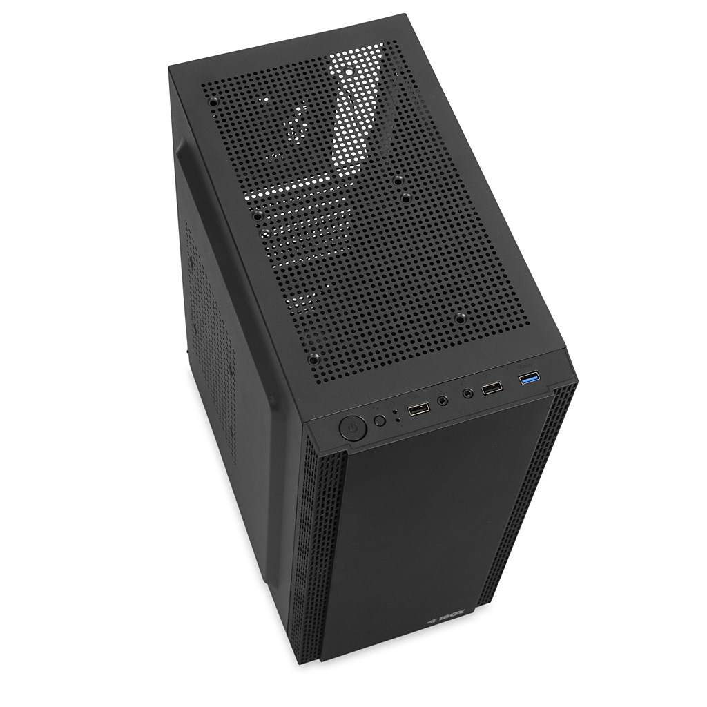 Kuti kompjuteri iBOX Antila 39 OAN39, ATX, USB frontale, e zezë