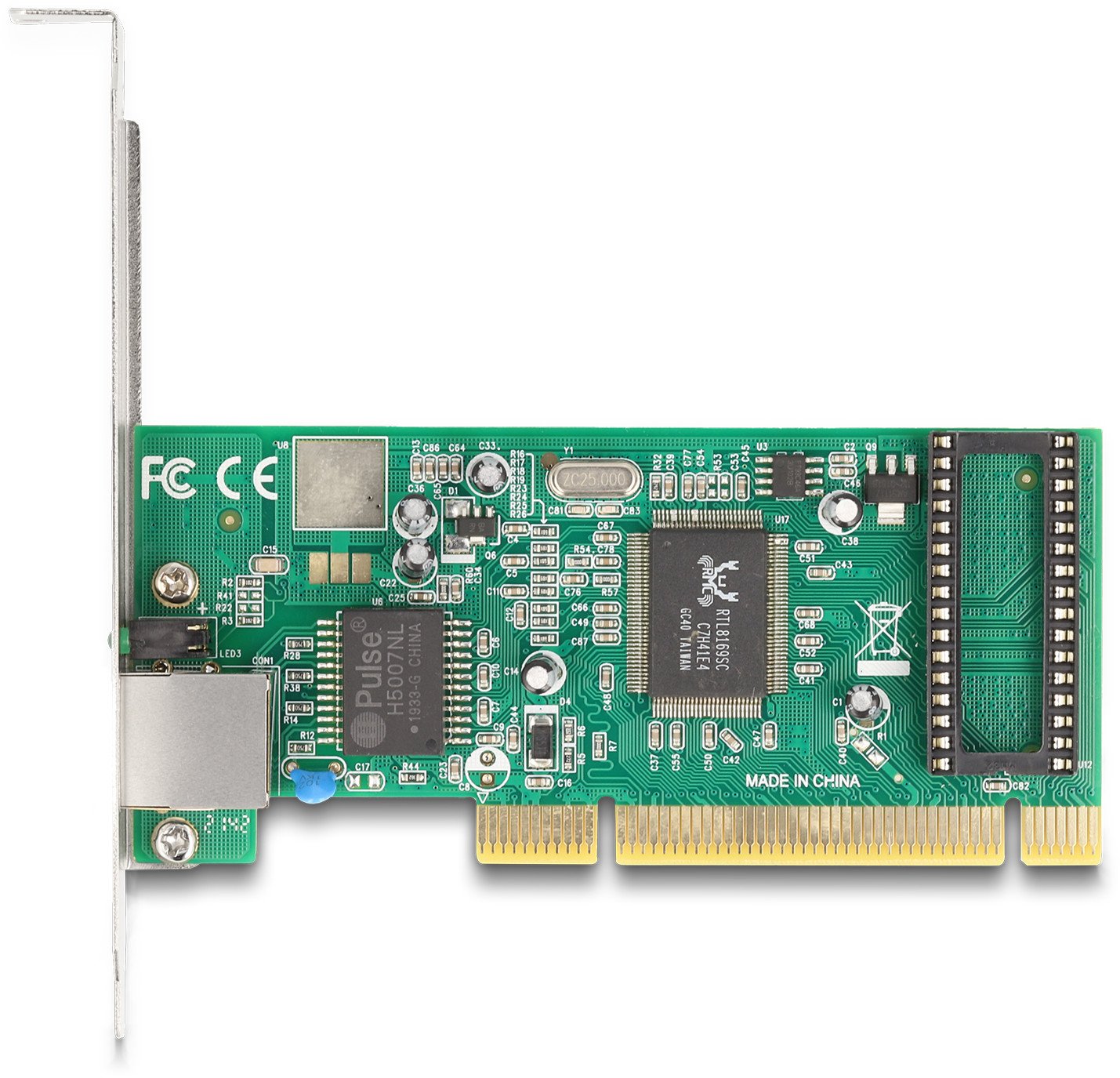 Kartë rrjeti Delock PCI, Gigabit LAN 1000 Mbps