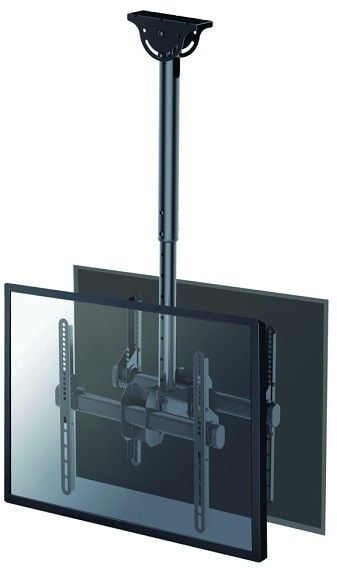 Потпирач за таван за телевизор Neomounts NM-C440D, 32"-60", до 50 kg, црн
