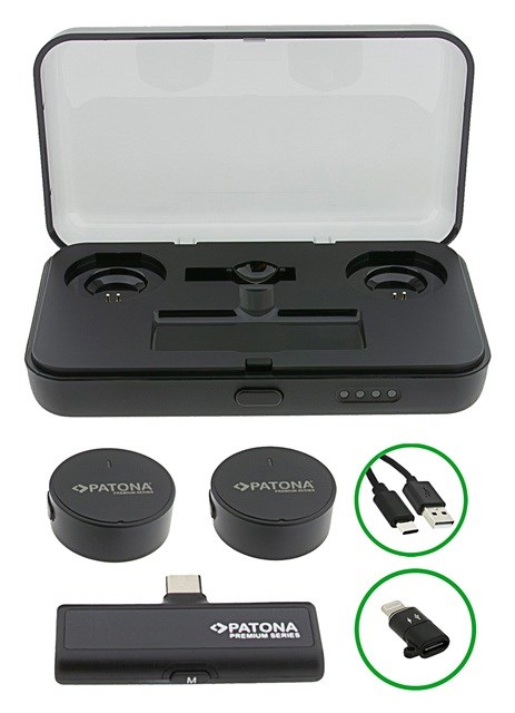 Set mikrofoni PATONA Professional Lavalier PTS-I91S