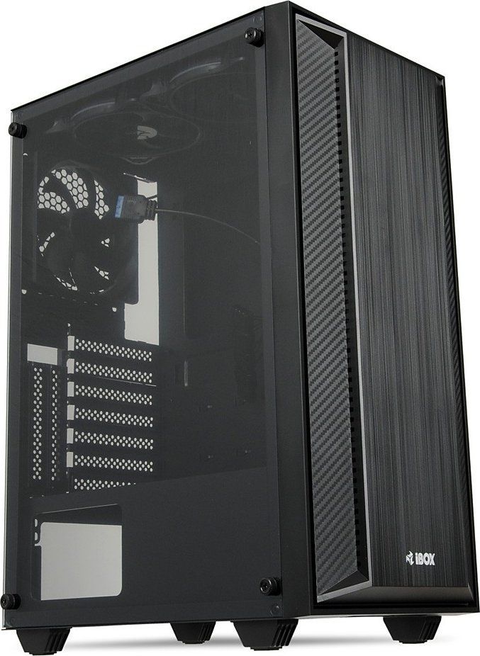 Kasë iBOX Cetus OCT 906 RGB, Midi Tower