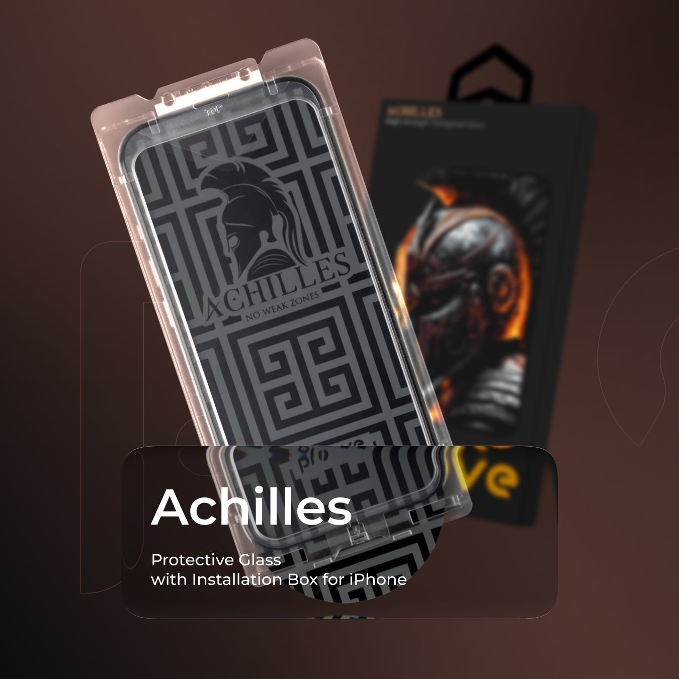 Xham mbrojtës Proove Achilles Installation Box për iPhone 16 Pro , 9H