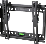Mbajtëse muri për TV Esperanza Castor ERW010, 14"-50", deri 25 kg, e zezë