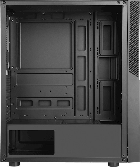 Kase kompjuteri Gamer Elite BPA1, ATX, panel xhami tempered, e zezë