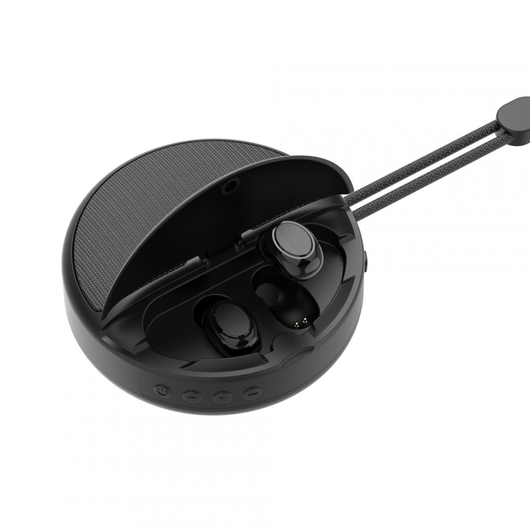 Kufje in ear Akai BTE J500BT, True Wireless, Bluetooth 5.4, të zeza